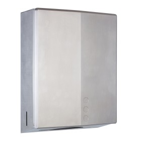 Satin Finished Stainless Steel Evo Towel Paper Dispenser