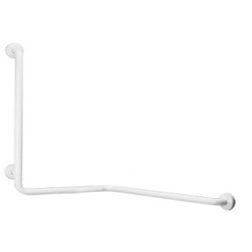 White Finished AISI 304 Stainless Steel Shower Grab Bar