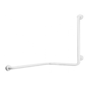 White Finished AISI 304 Stainless Steel Shower Grab Bar