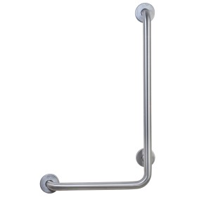 White Finished AISI 304 Stainless Steel 90° Grab Bar