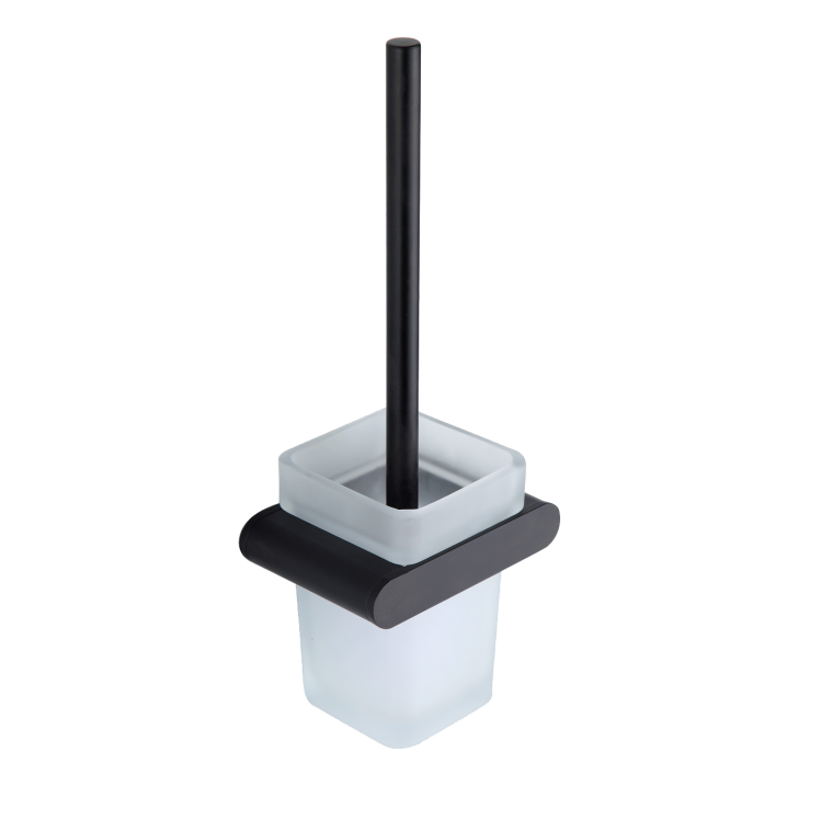 Capri Black Series Black Finish Toilet Brush