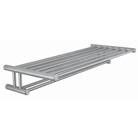 Roma Series - Satin Finished Stainless Steel Towel Shelf