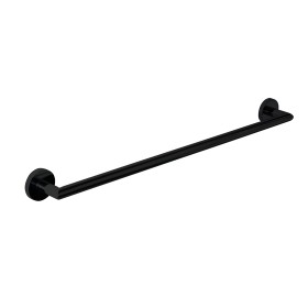 Niza Black Series - 650 mm Black Finished Stainless Steel Towel Rail