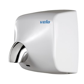 Velo Windflow Hand Dryer - White Steel