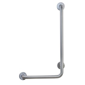 Satin Finished AISI 304 Stainless Steel 90° Grab Bar