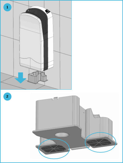 clean filters velo veltia hand dryer